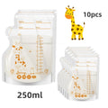 Muttermilchbeutel Giraffe – 250 ml, BPA-frei, auslaufsicher
