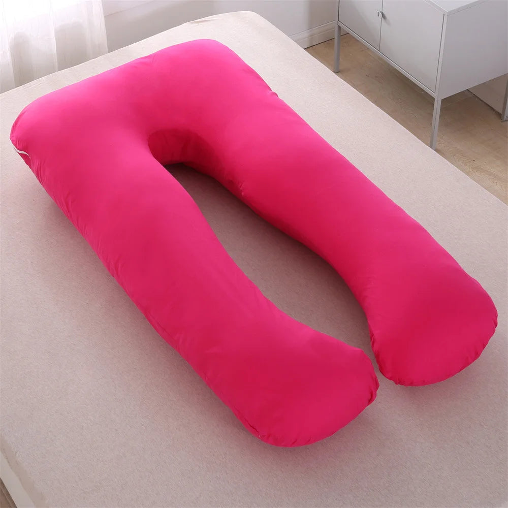 Oreiller de Grossesse et d'Allaitement en U – 70x130 cm