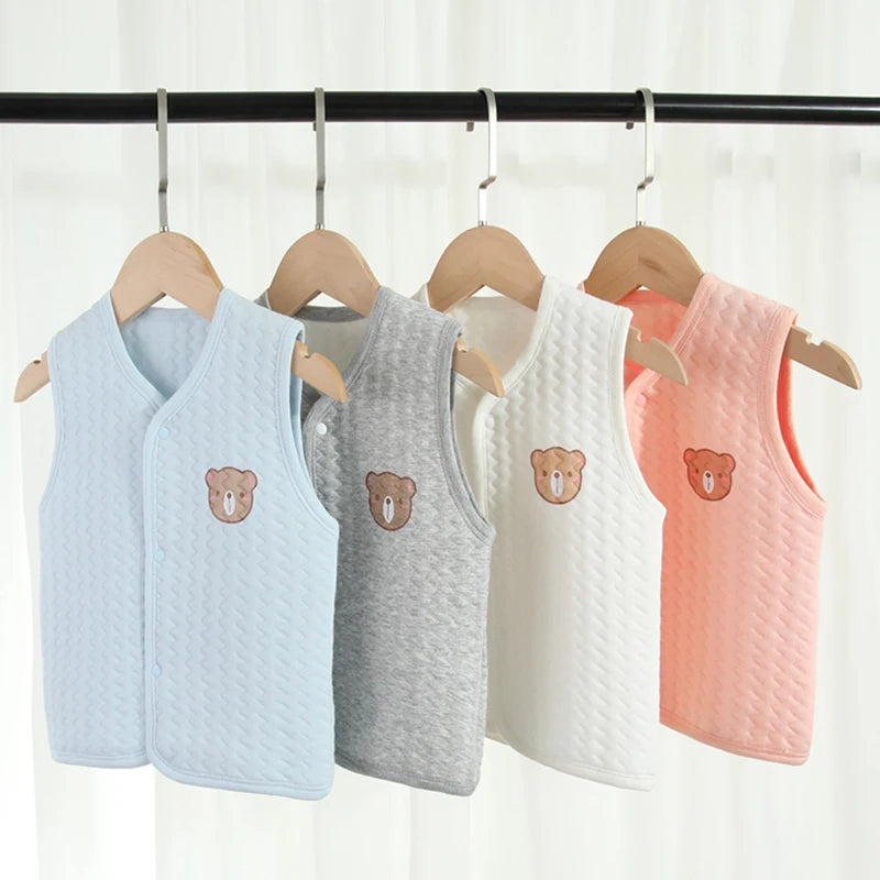 Gilet en Coton pour Bébé – Automne-Hiver