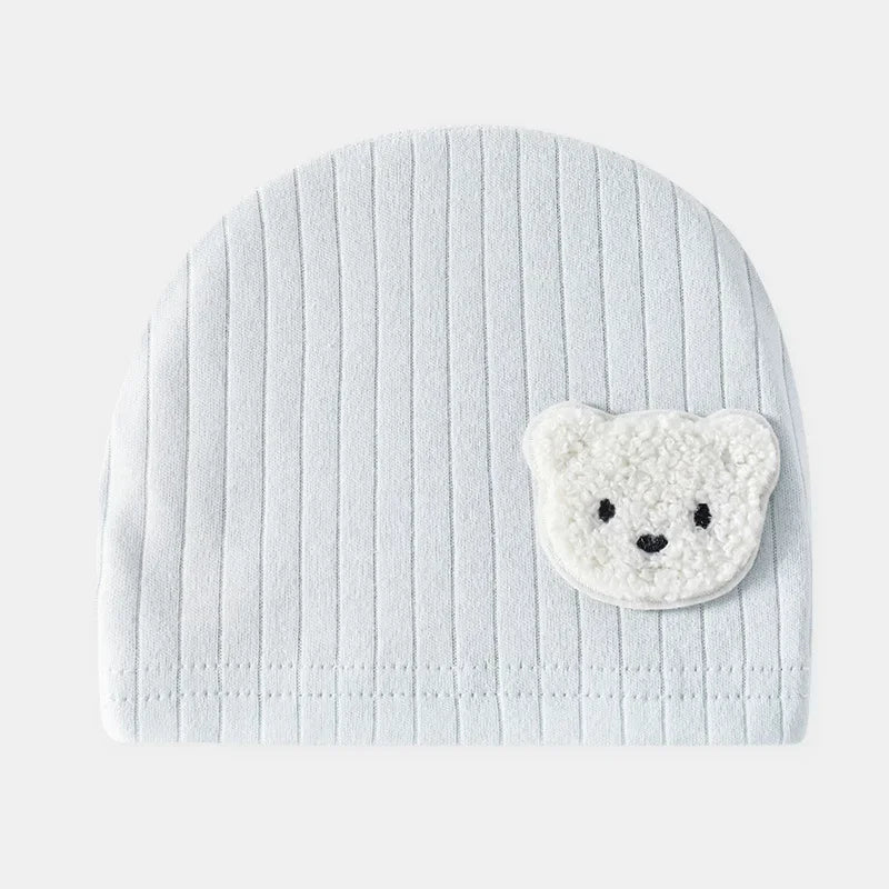 Combinaison Bébé Motif Ours et Bonnet