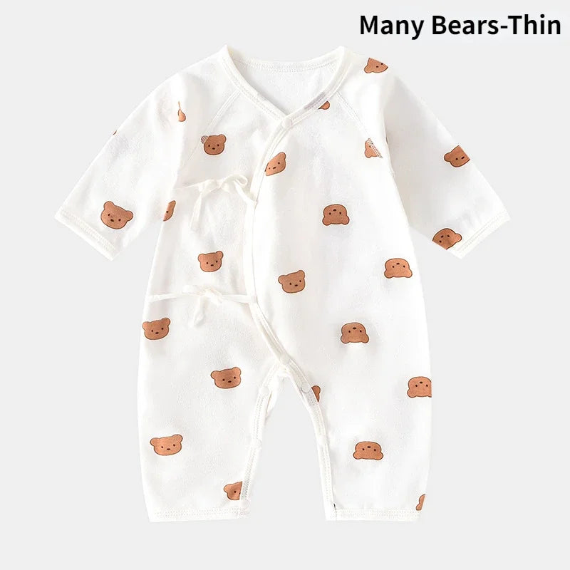 Combinaison Bébé Motif Ours et Bonnet