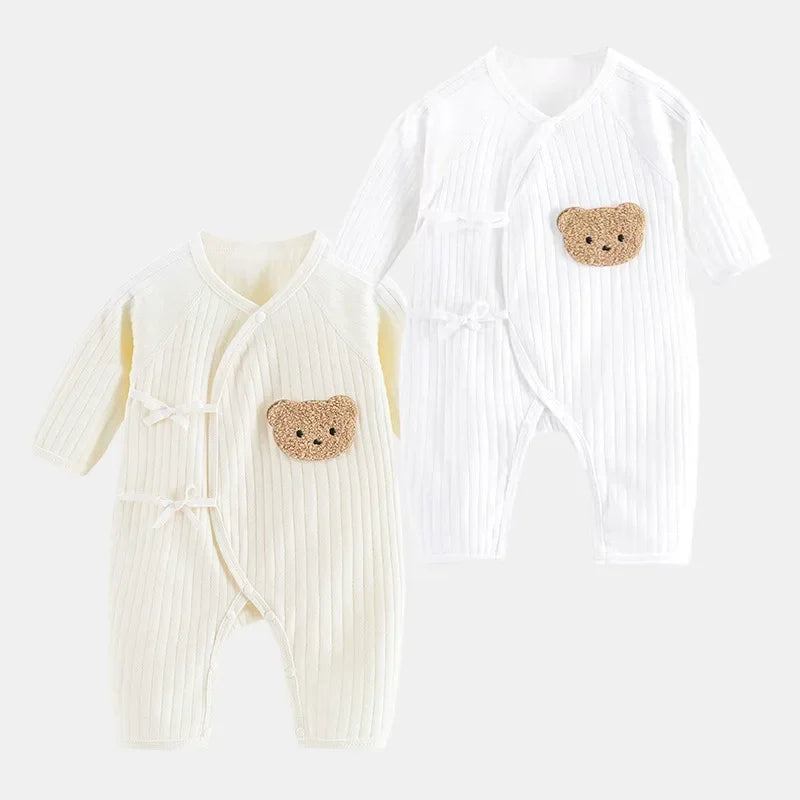 Baby-Set mit Bärenmotiv und Mütze