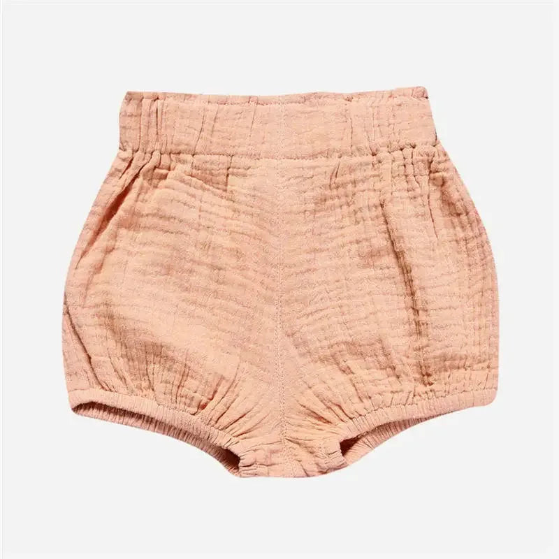 Short Bébé Été en Coton & Lin