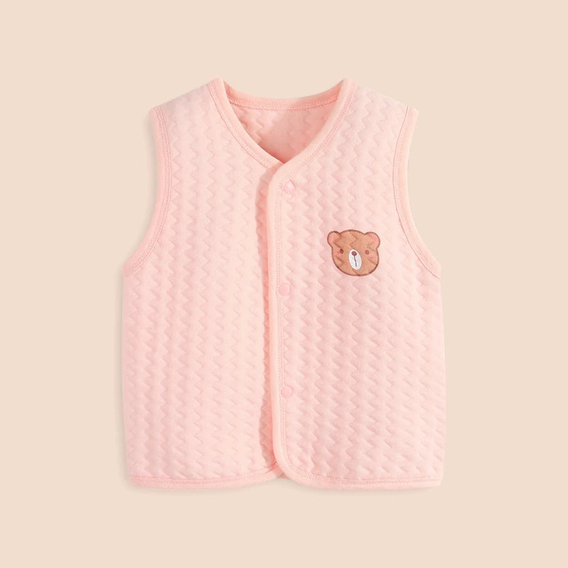 Gilet en Coton pour Bébé – Automne-Hiver
