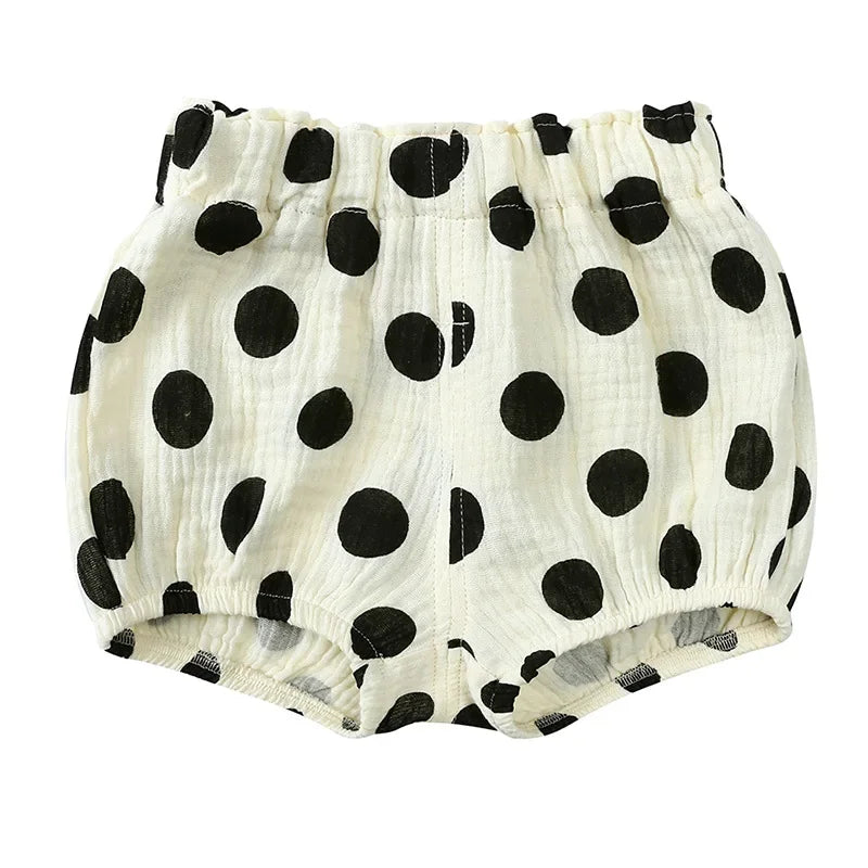 Short Bébé Été en Coton & Lin