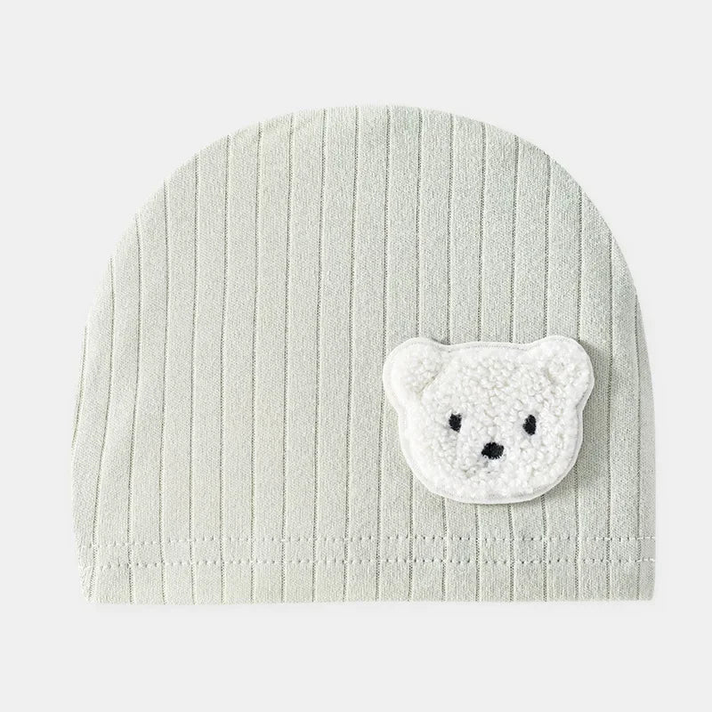 Combinaison Bébé Motif Ours et Bonnet