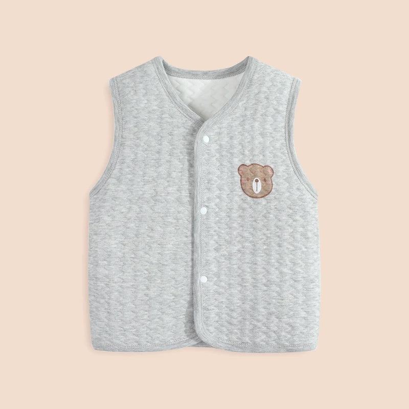 Gilet en Coton pour Bébé – Automne-Hiver