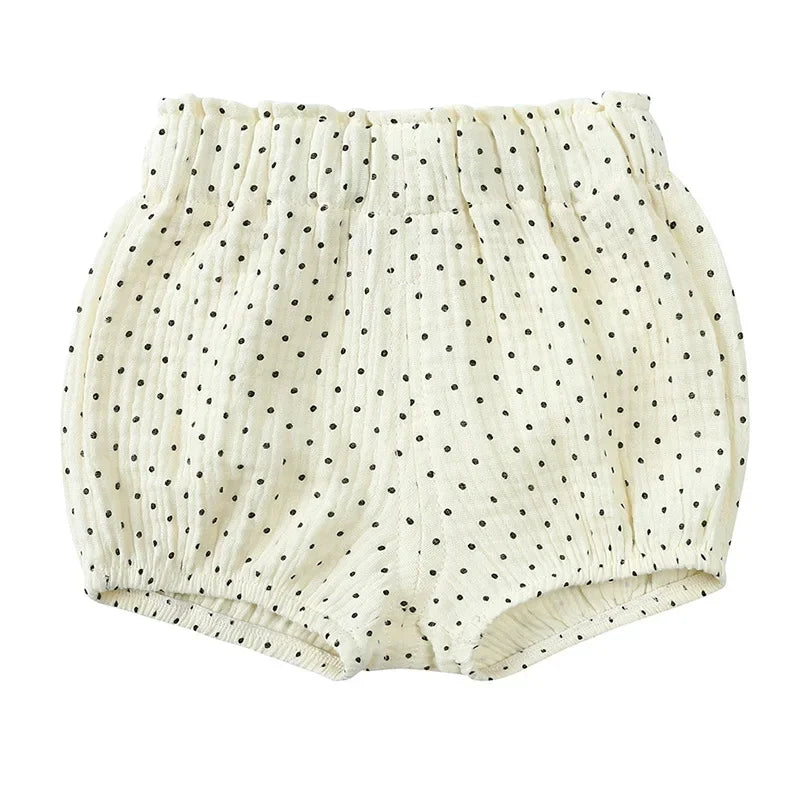 Short Bébé Été en Coton & Lin