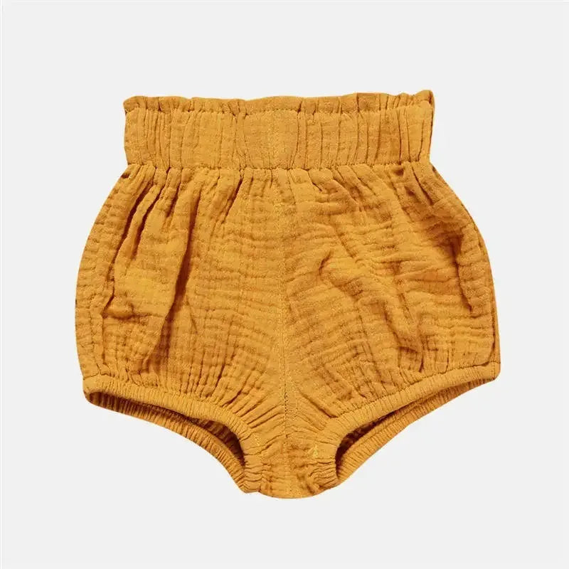 Short Bébé Été en Coton & Lin