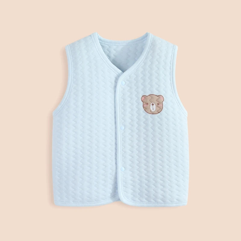 Gilet en Coton pour Bébé – Automne-Hiver