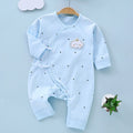 Grenouillère à Manches Longues en Coton pour Bébé