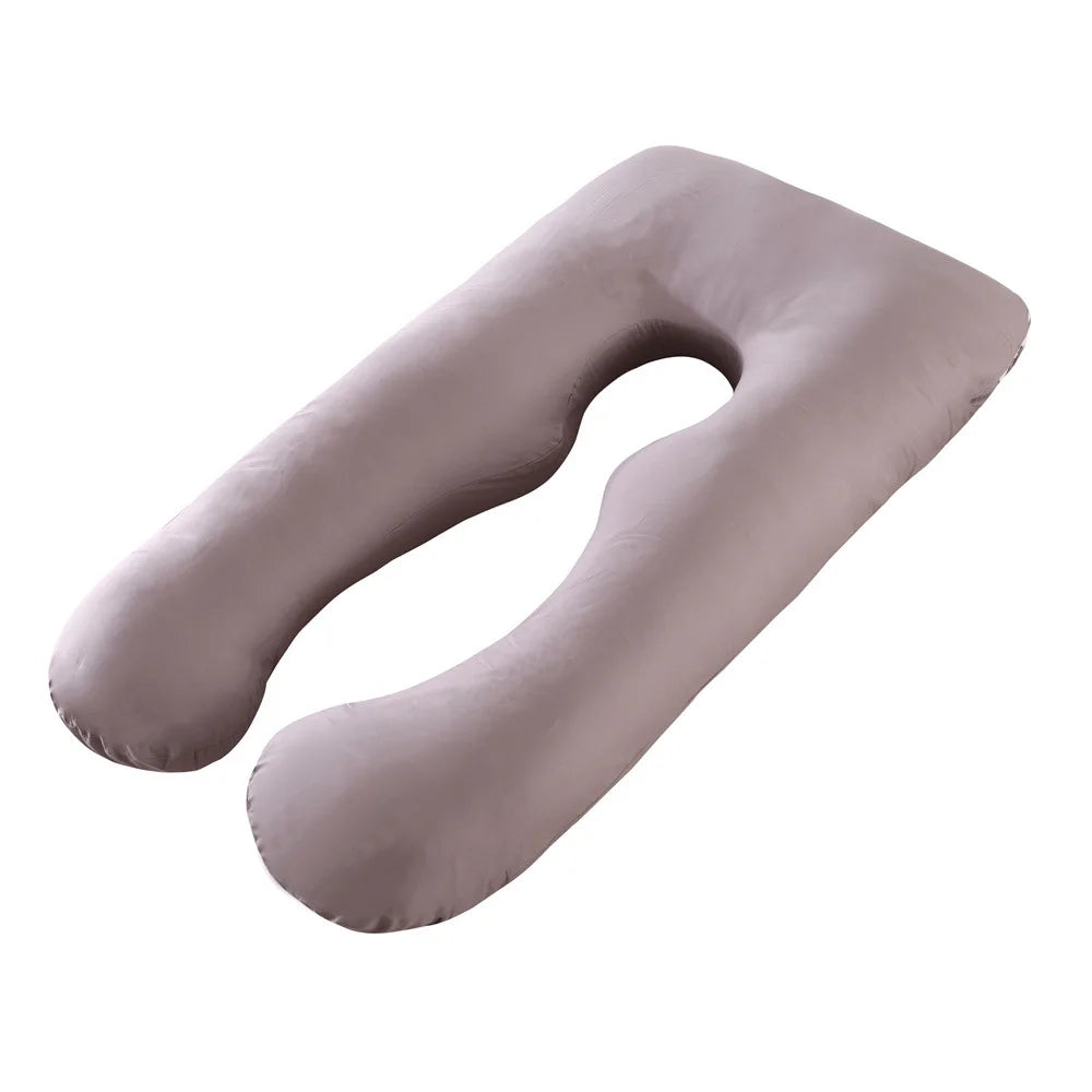 Oreiller de Grossesse et d'Allaitement en U – 70x130 cm